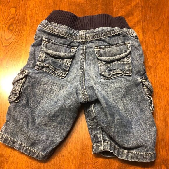 Baby Gap 0-3 months Jean Cargo Jeans Pants - Picture 3 of 4